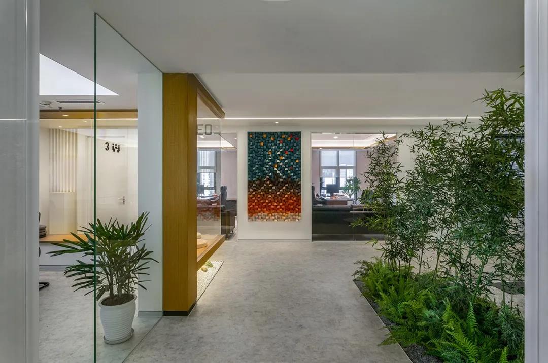 河北大成國際辦公樓室內(nèi)設計